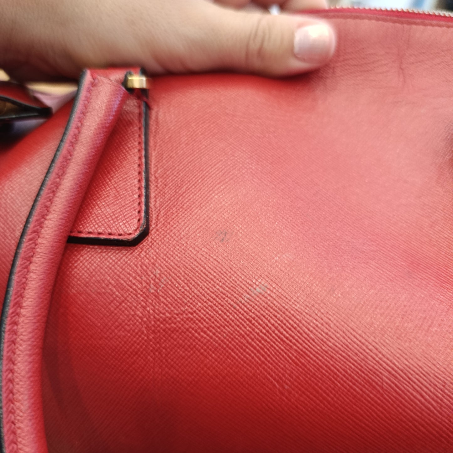 Borsa Prada rossa