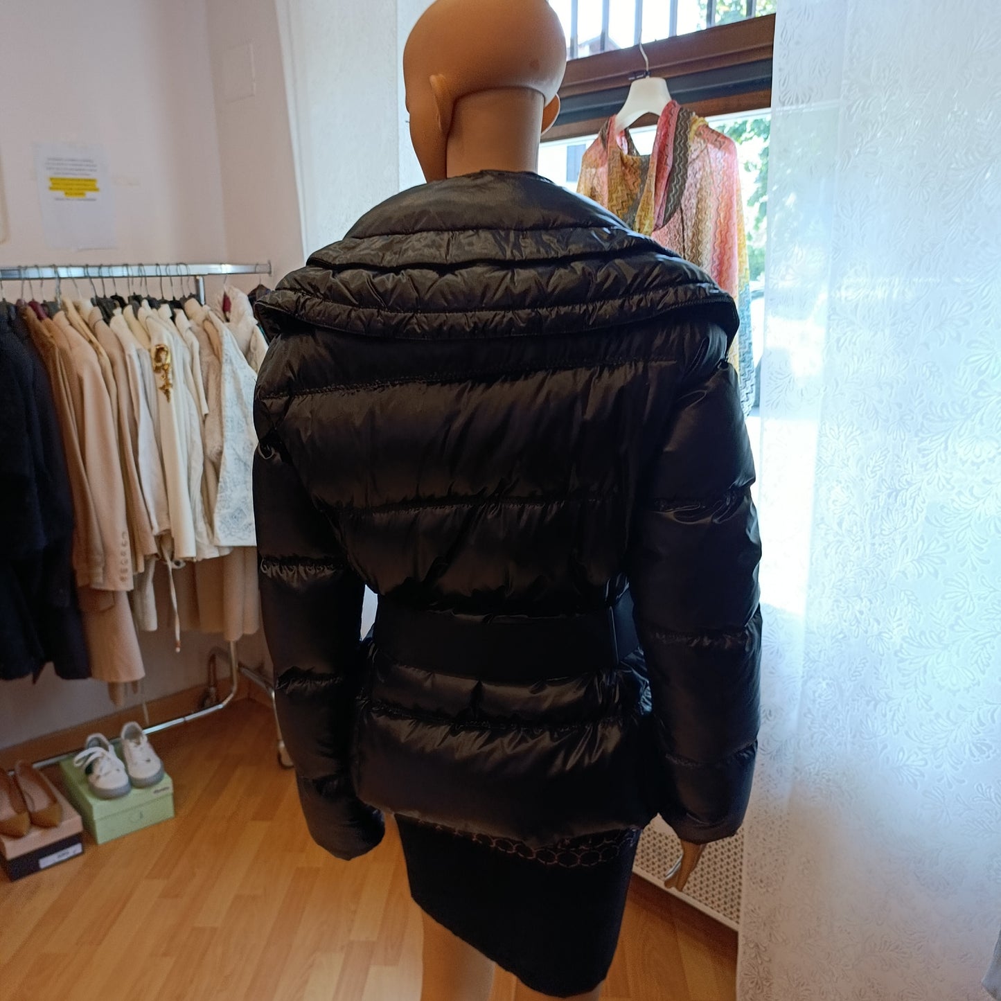 Moncler nero tg 4