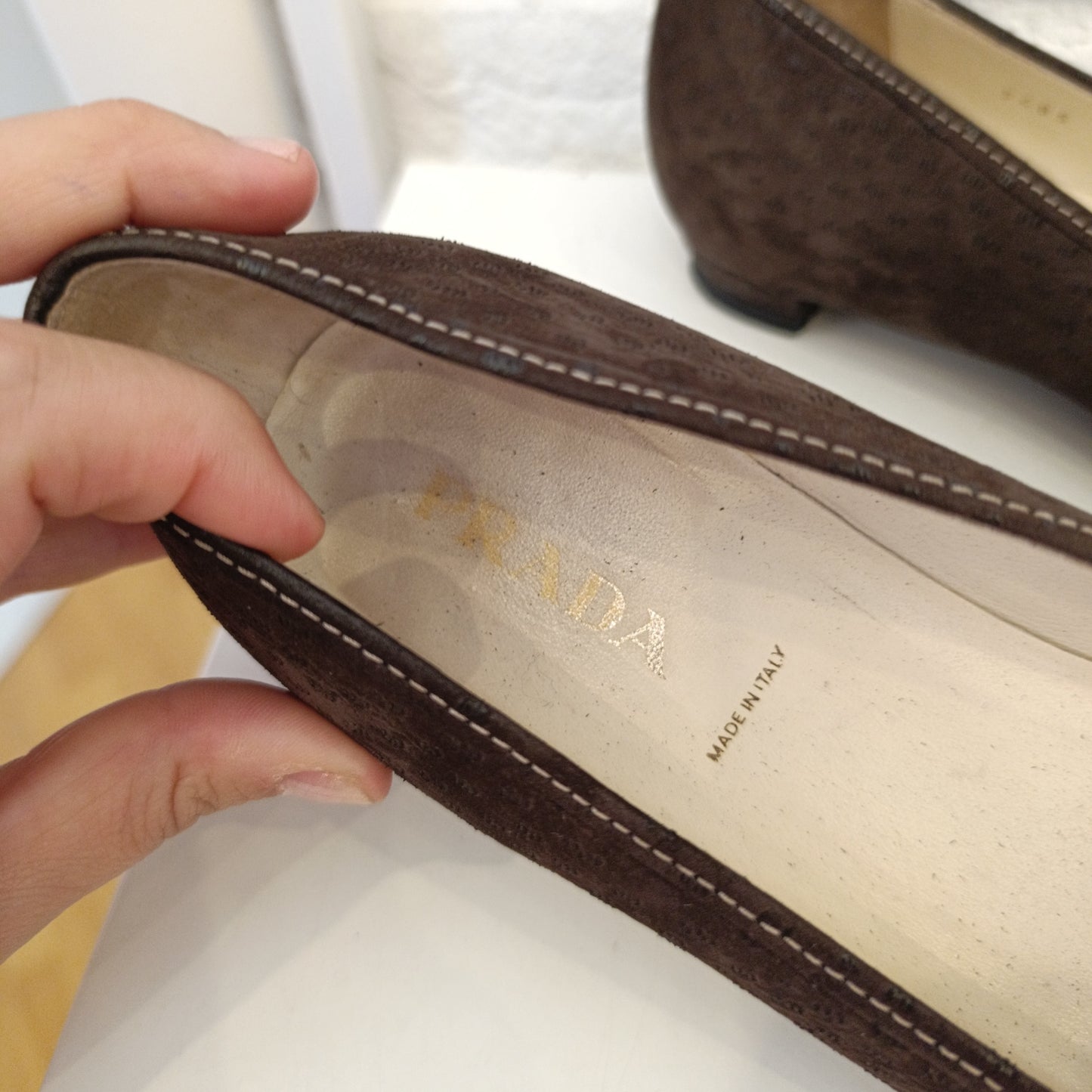 Ballerina Prada fiocco n*37
