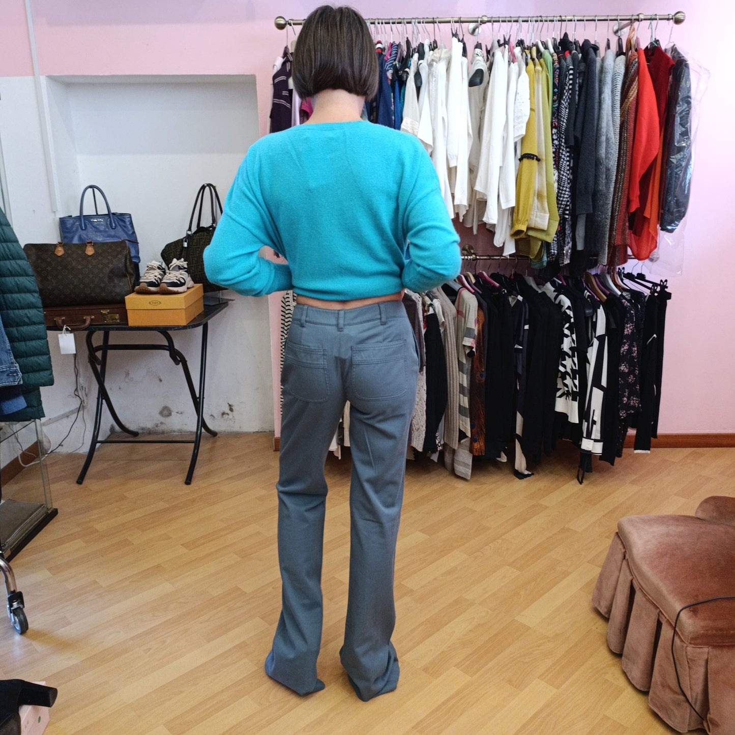 Pantalone agnona tg 38 nuovo