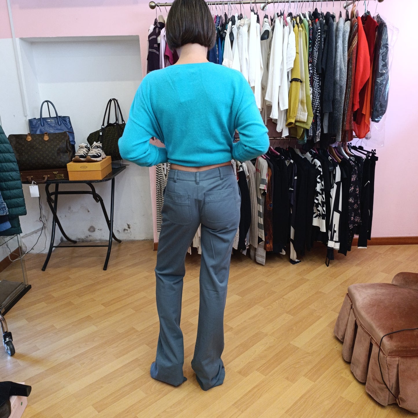 Pantalone agnona tg 38 nuovo