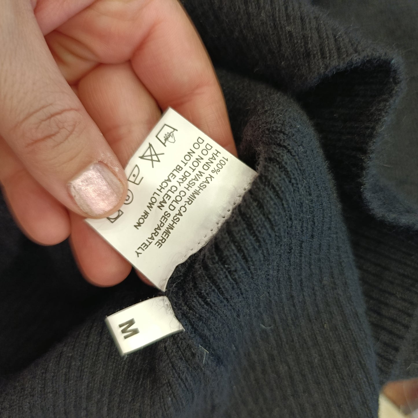 Maglioncino cashmere tg M