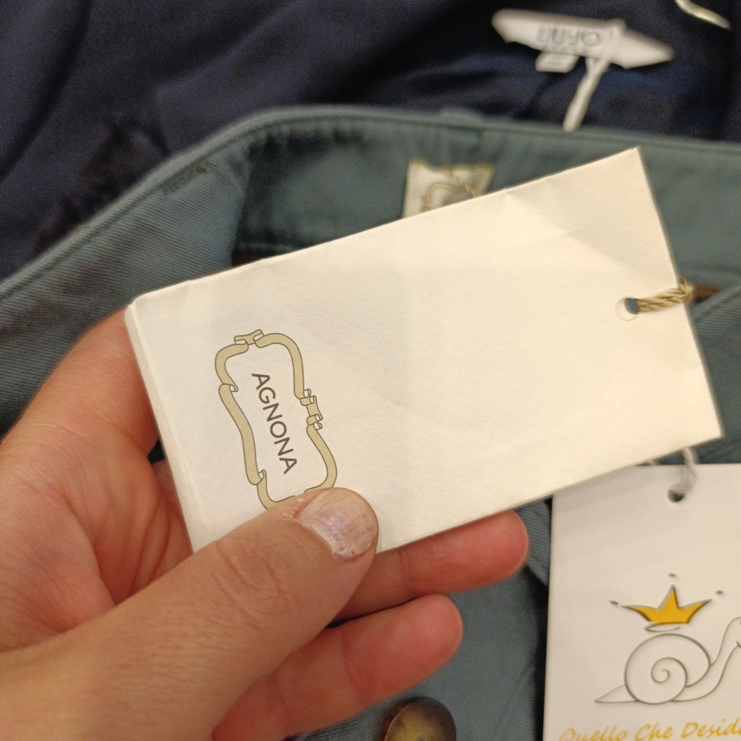 Pantalone agnona tg 38 nuovo