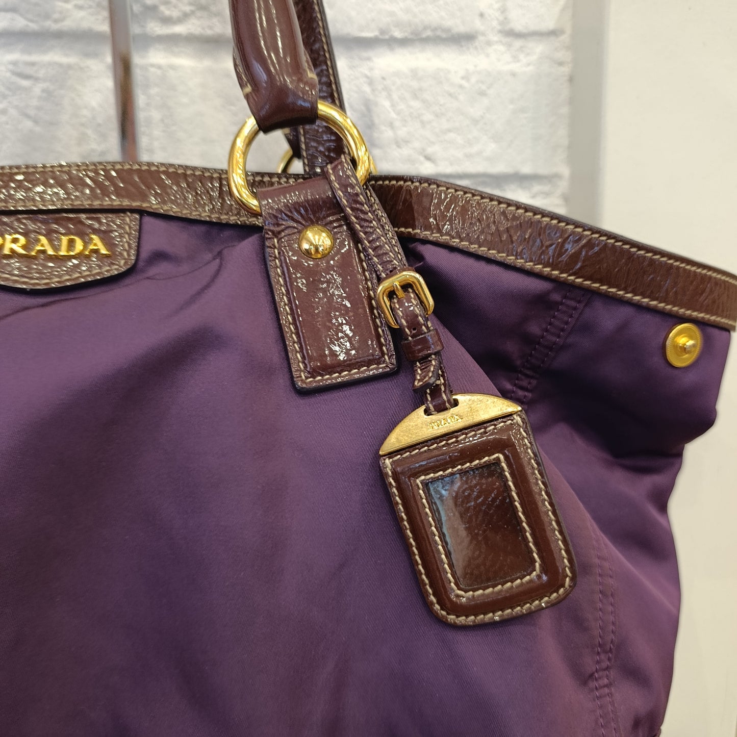 Borsa Prada viola