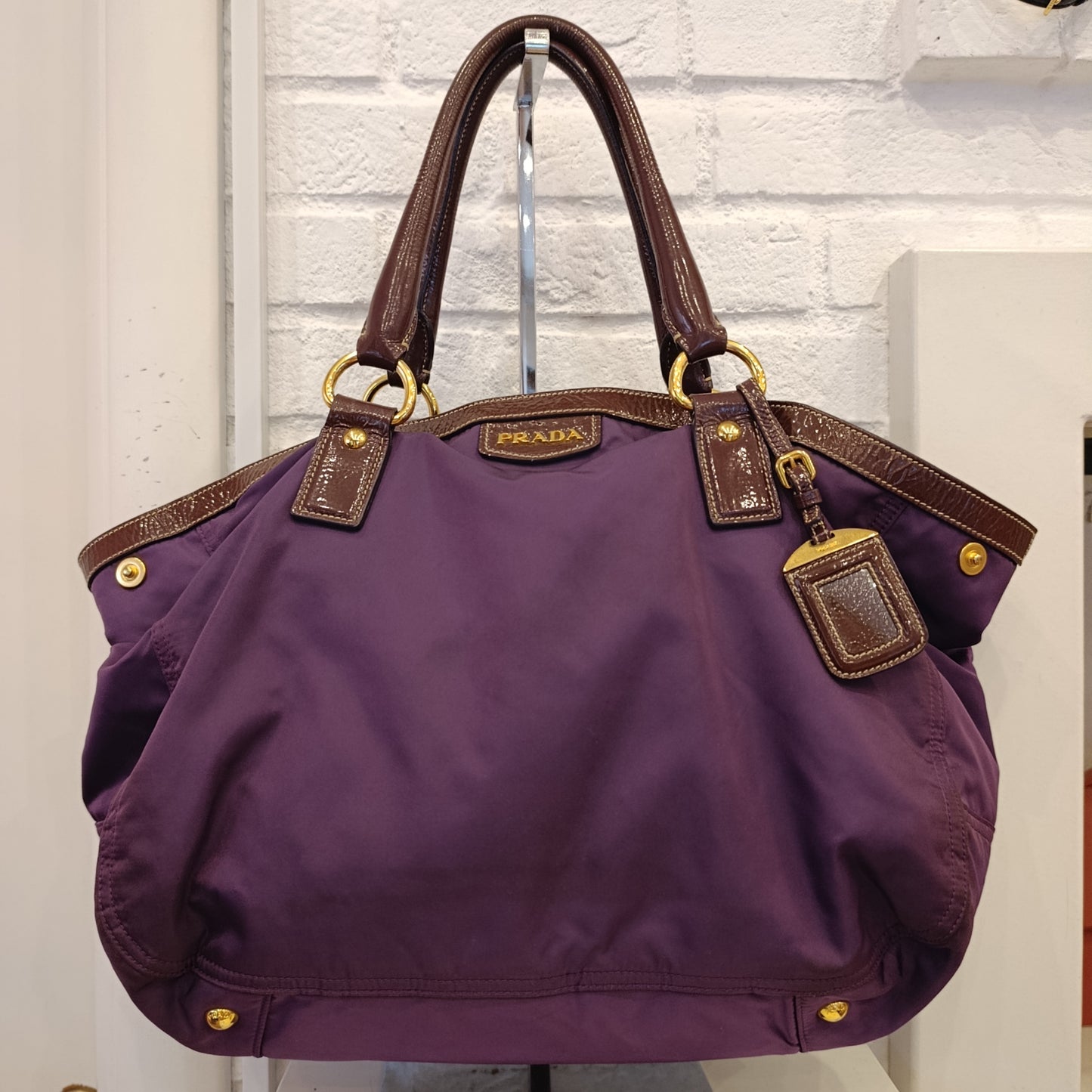 Borsa Prada viola