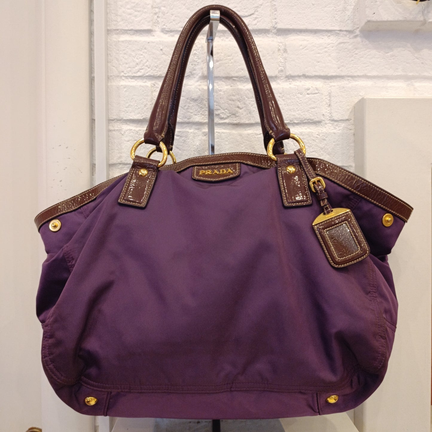 Borsa Prada viola