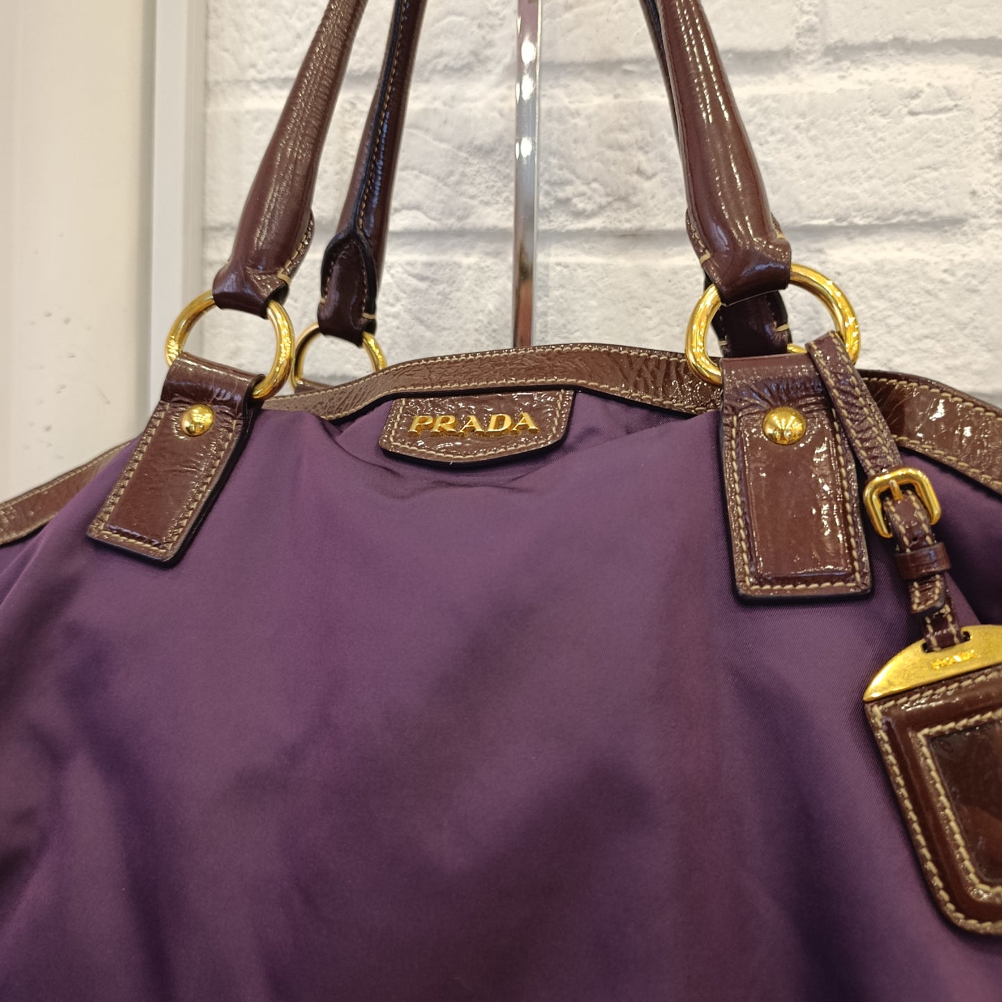 Borsa Prada viola
