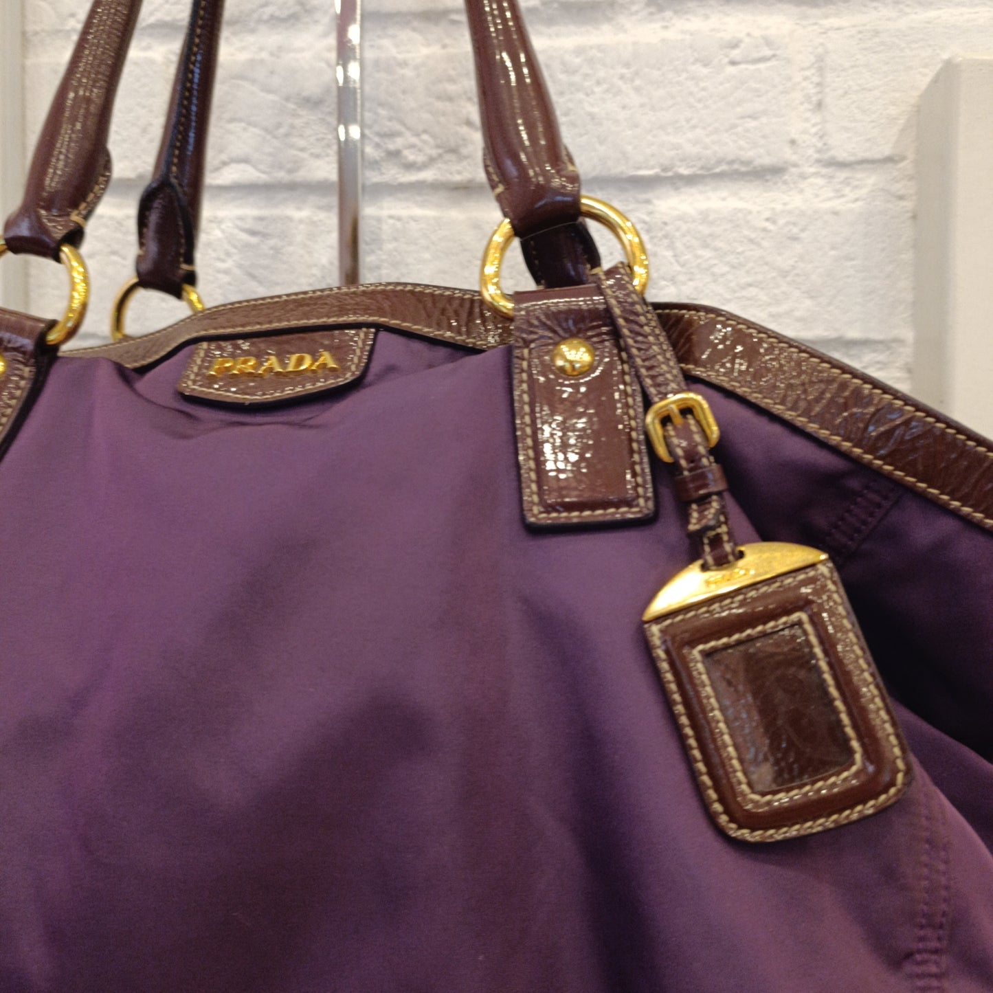 Borsa Prada viola