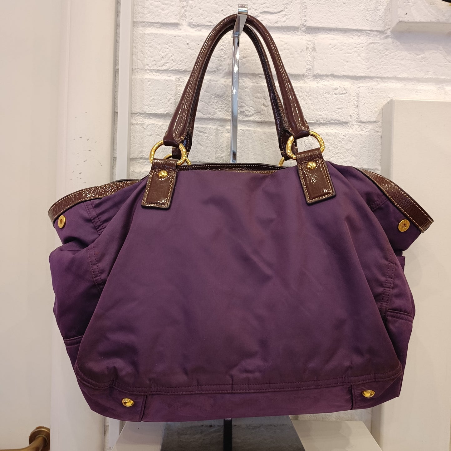 Borsa Prada viola