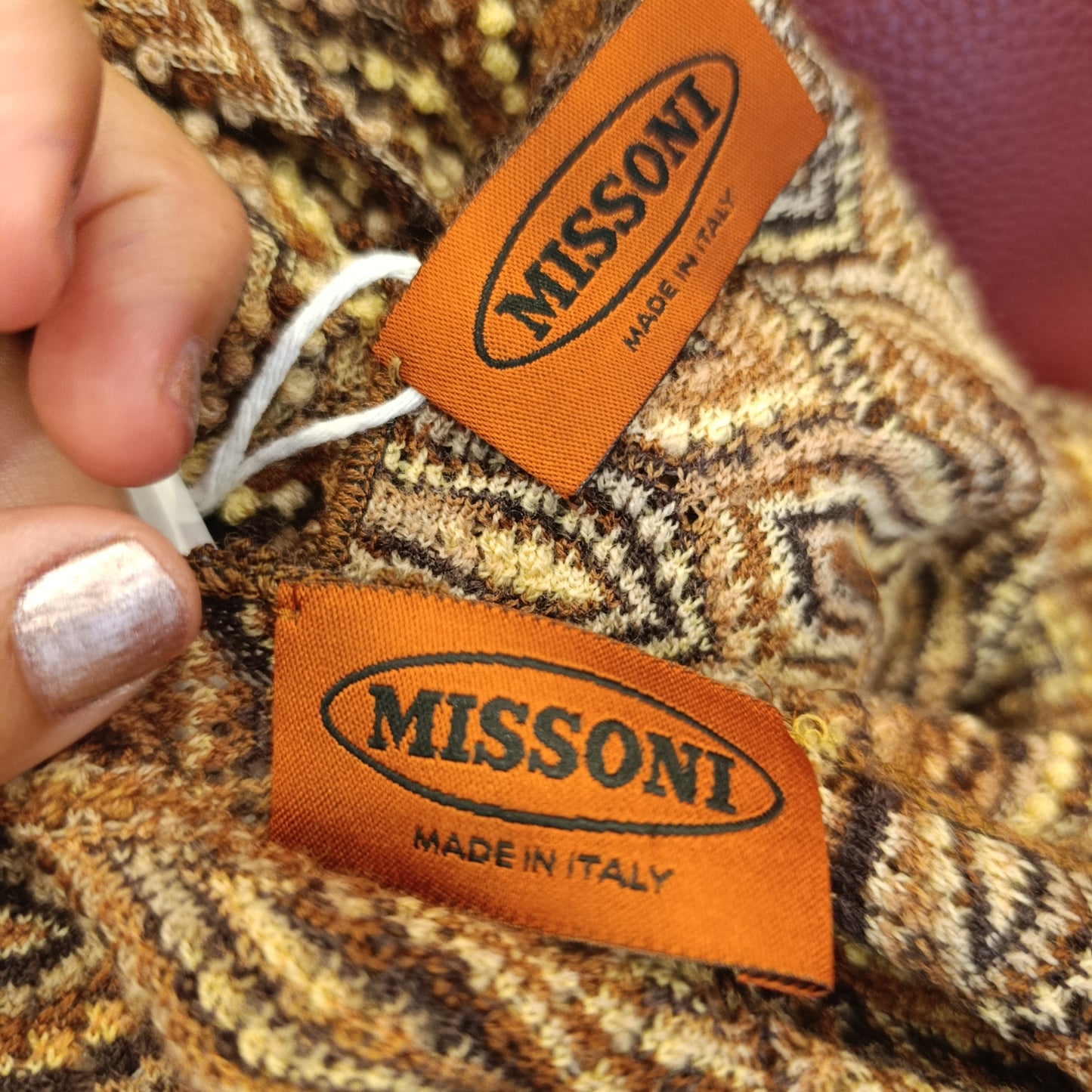Abito Missoni tg 44 con cardigan