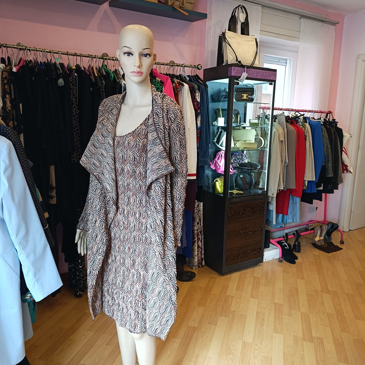 Abito Missoni tg 44 con cardigan