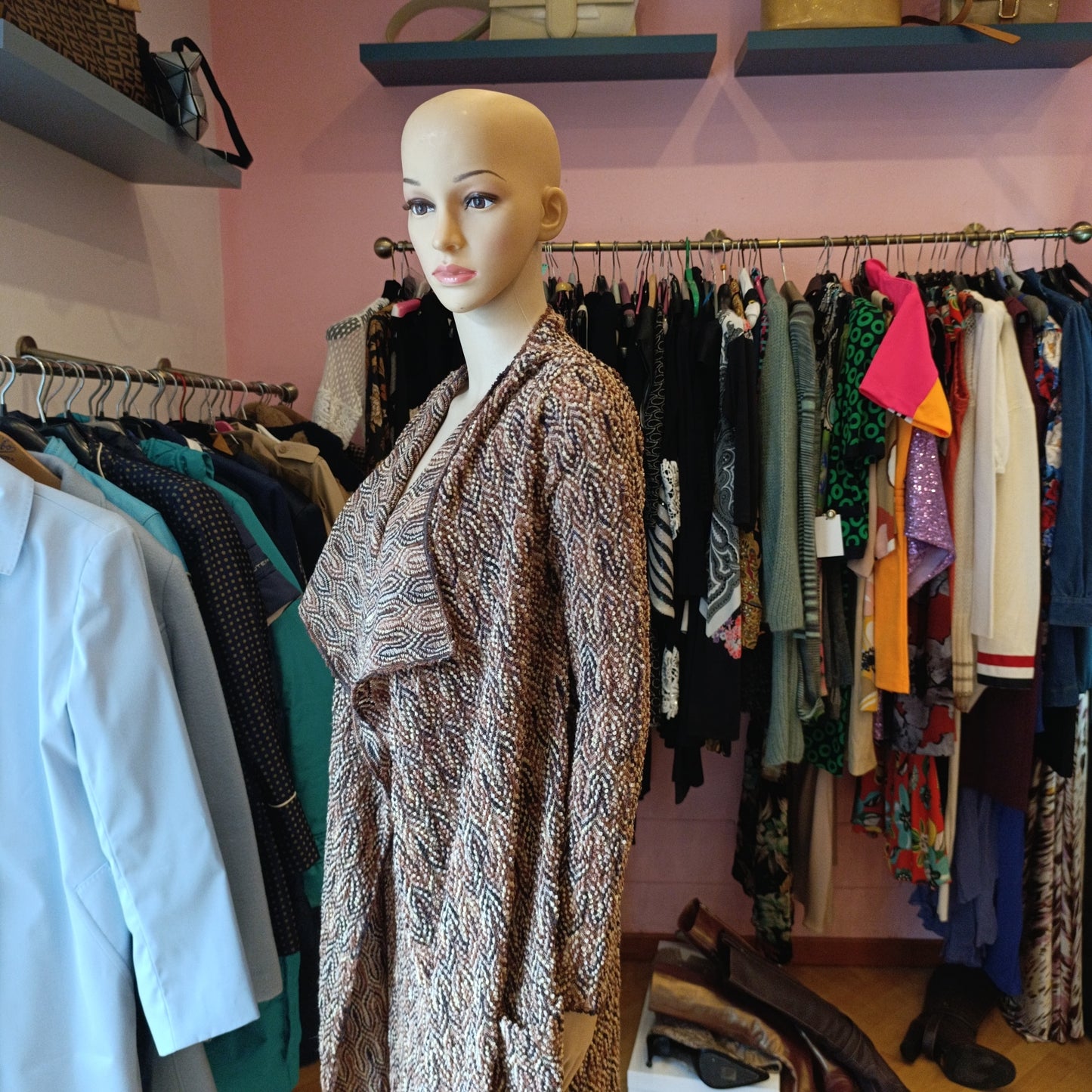 Abito Missoni tg 44 con cardigan