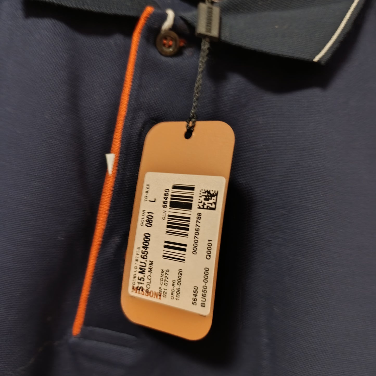 Polo Missoni nuova tg L