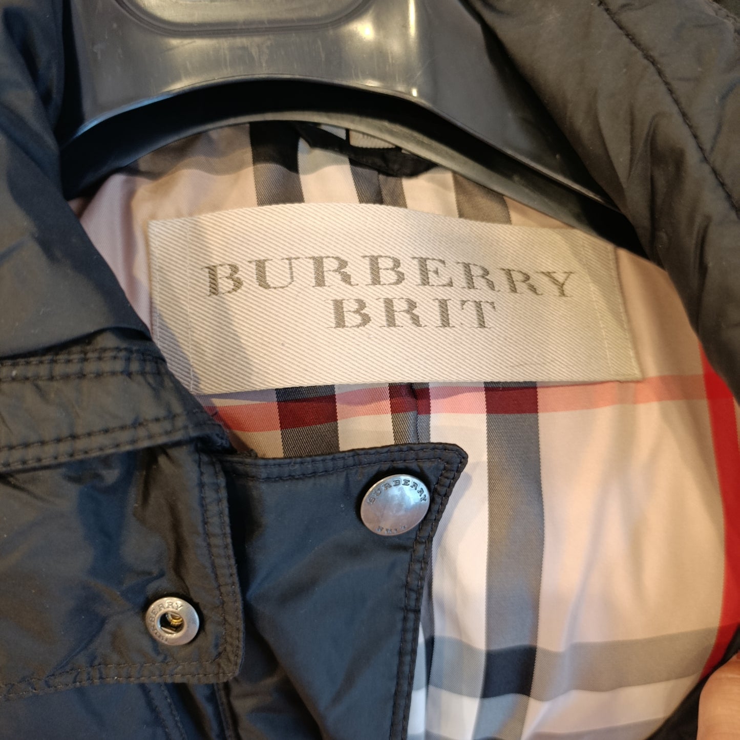 Piumino Burberry tg 40 corto