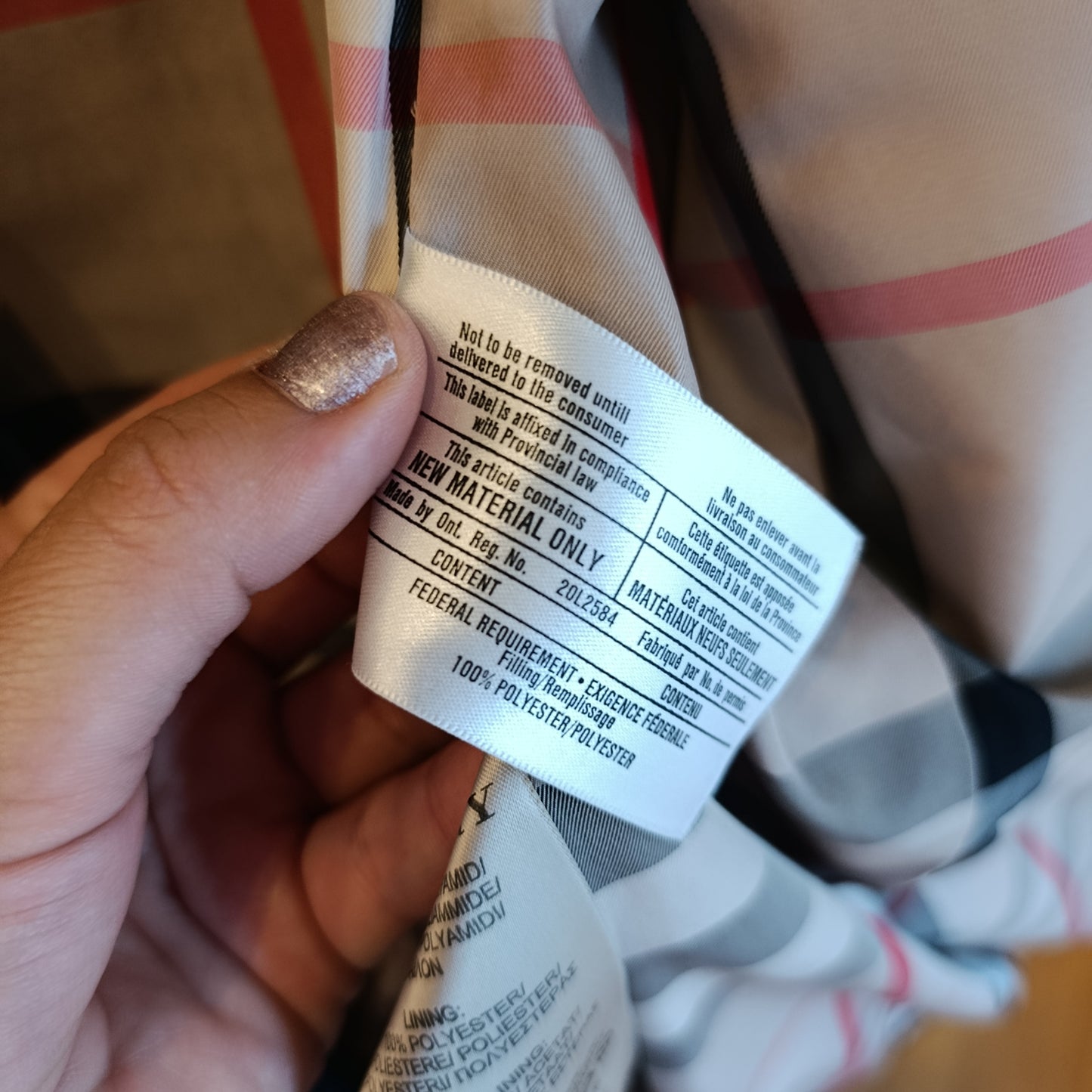 Piumino Burberry tg 42
