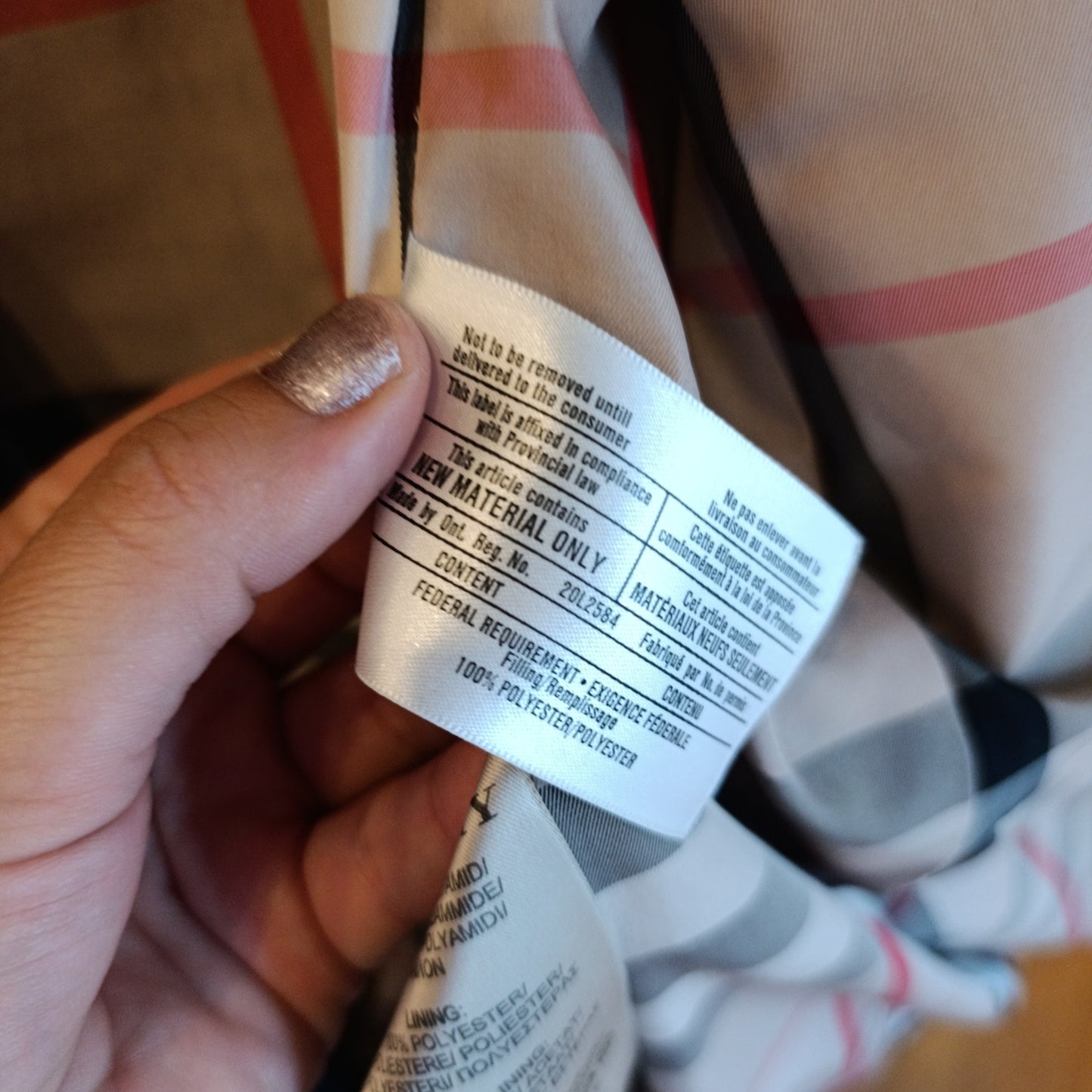 Piumino Burberry tg 42
