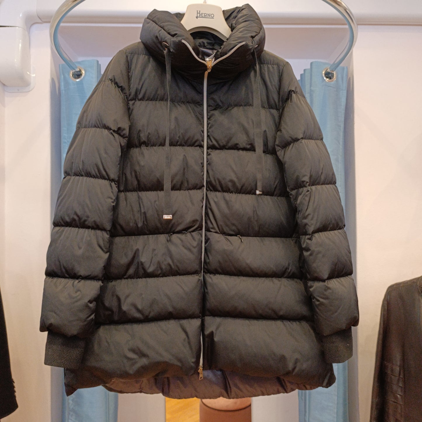 Piumino Herno inserti lurex tg 40 abbondante