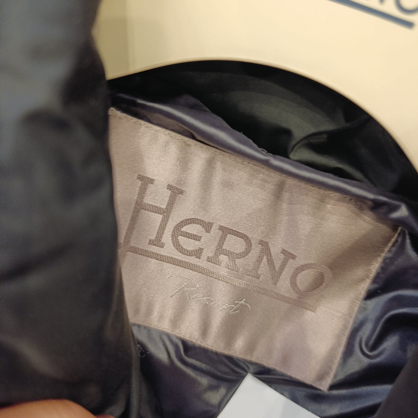 Piumino Herno inserti lurex tg 40 abbondante