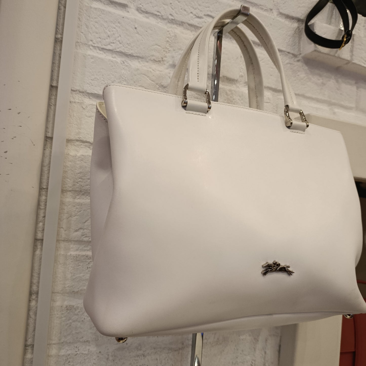 Borsa Longchamp bianca