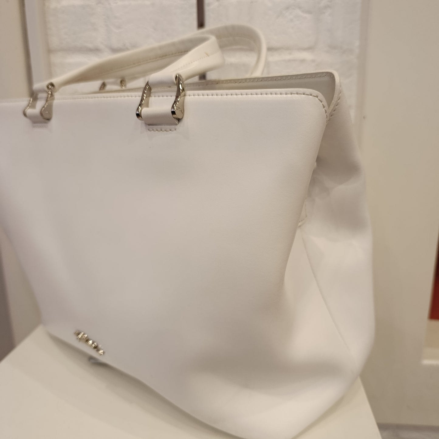 Borsa Longchamp bianca