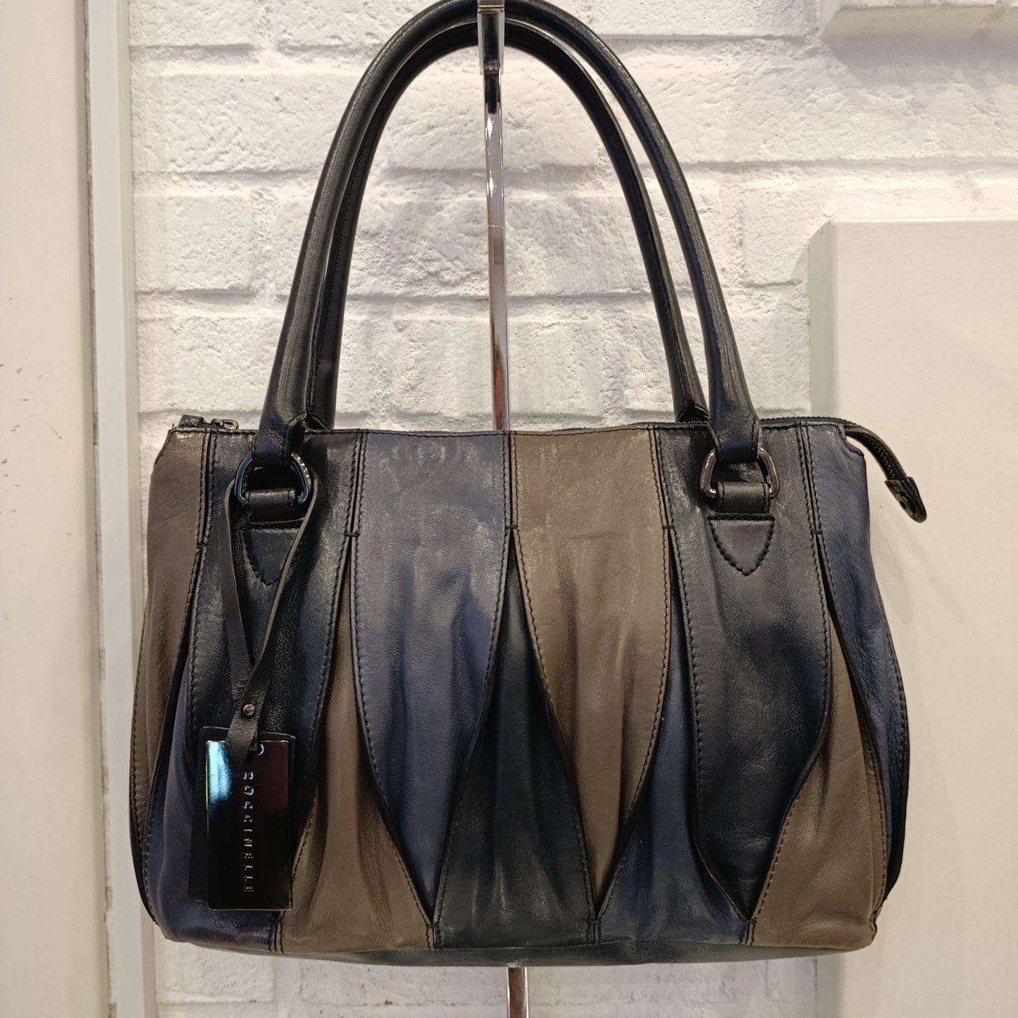 Borsa Coccinelle bicolore