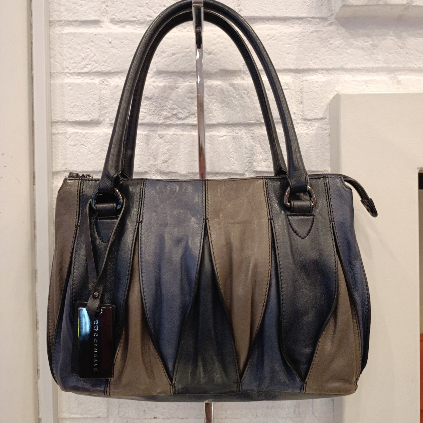 Borsa Coccinelle bicolore