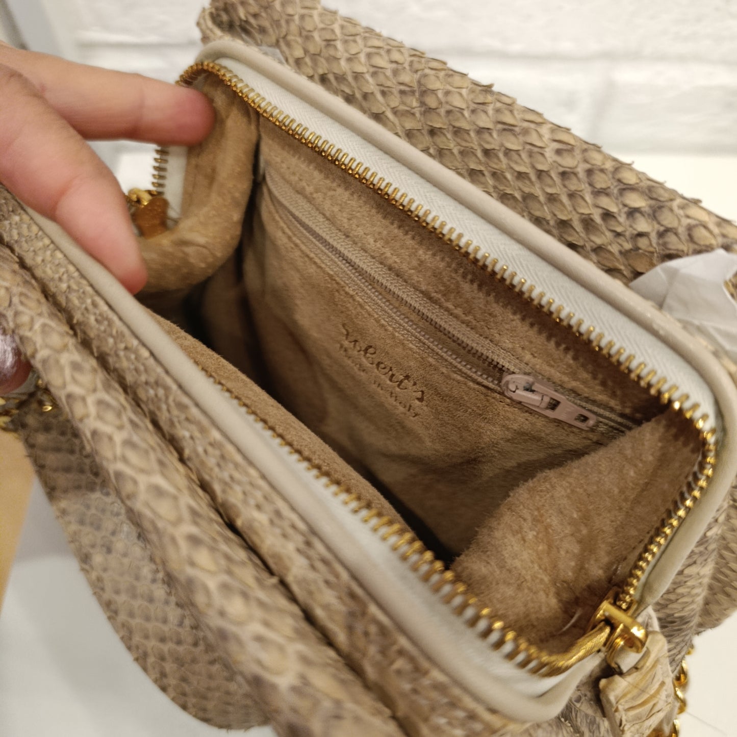 Borsa pitone Robert'S