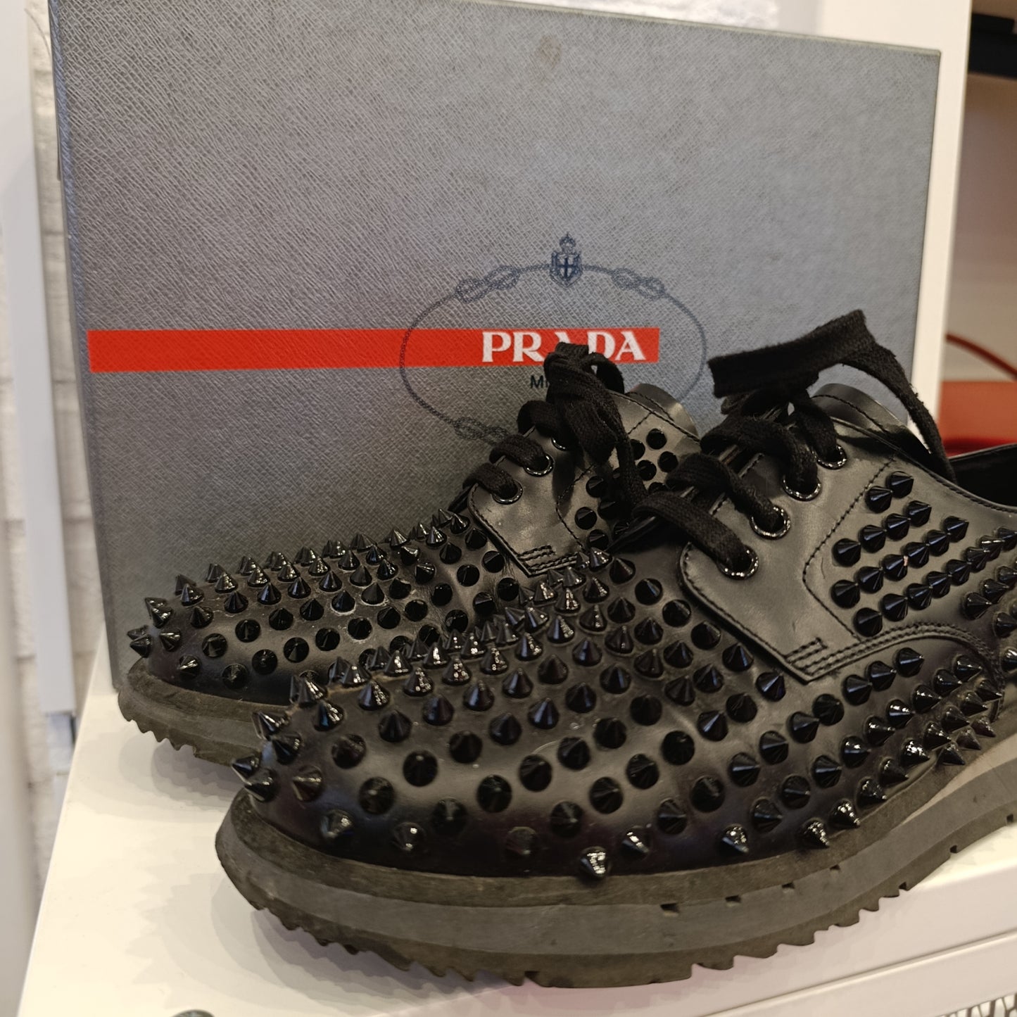 Sneakers Prada borchiate n*6/ 39-40