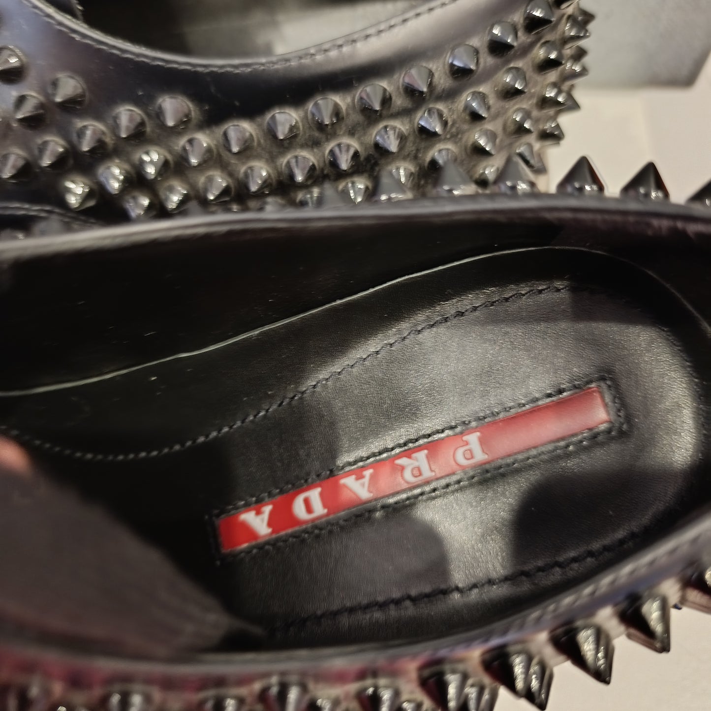 Sneakers Prada borchiate n*6/ 39-40