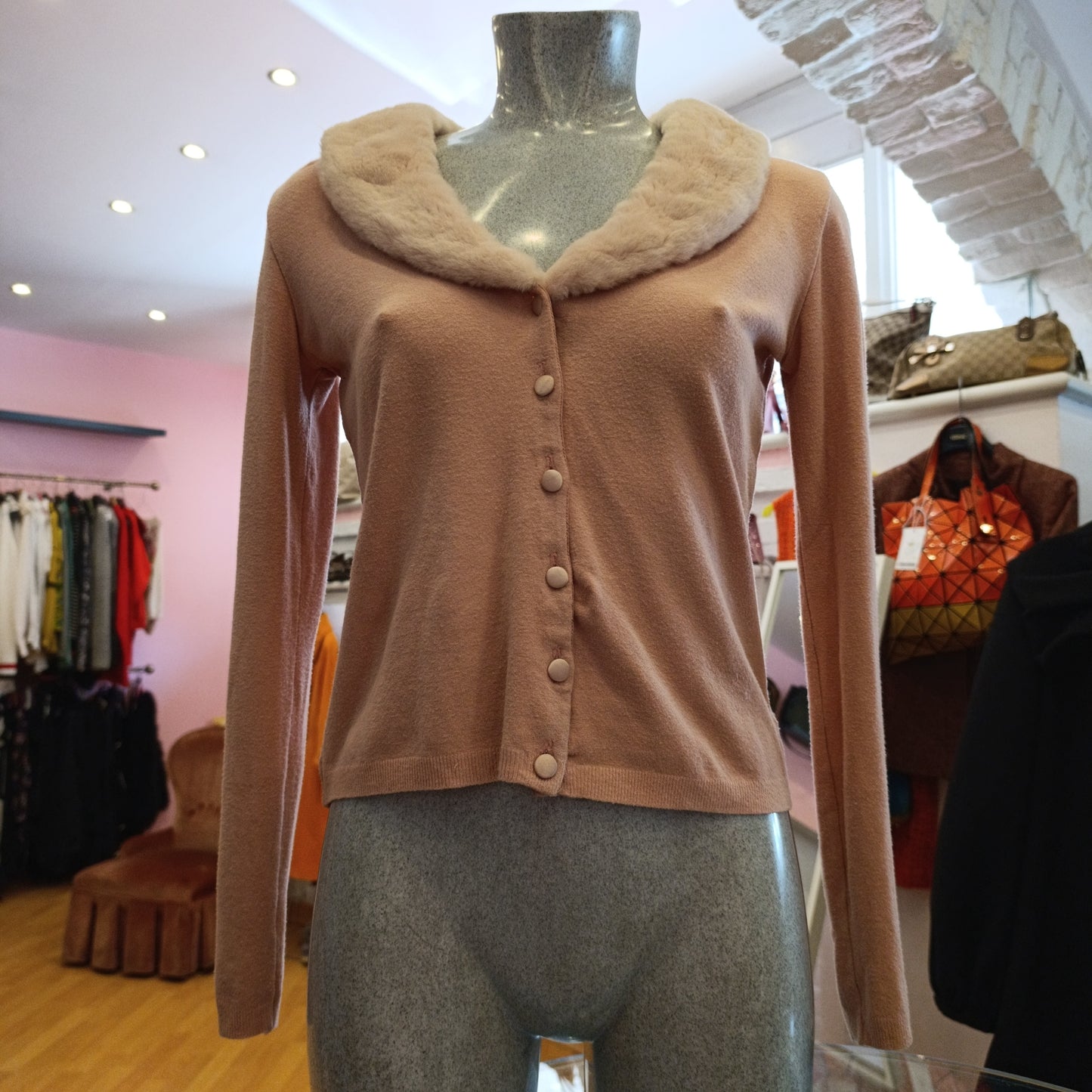 Maglioncino Blumarine rosa tenue tg42