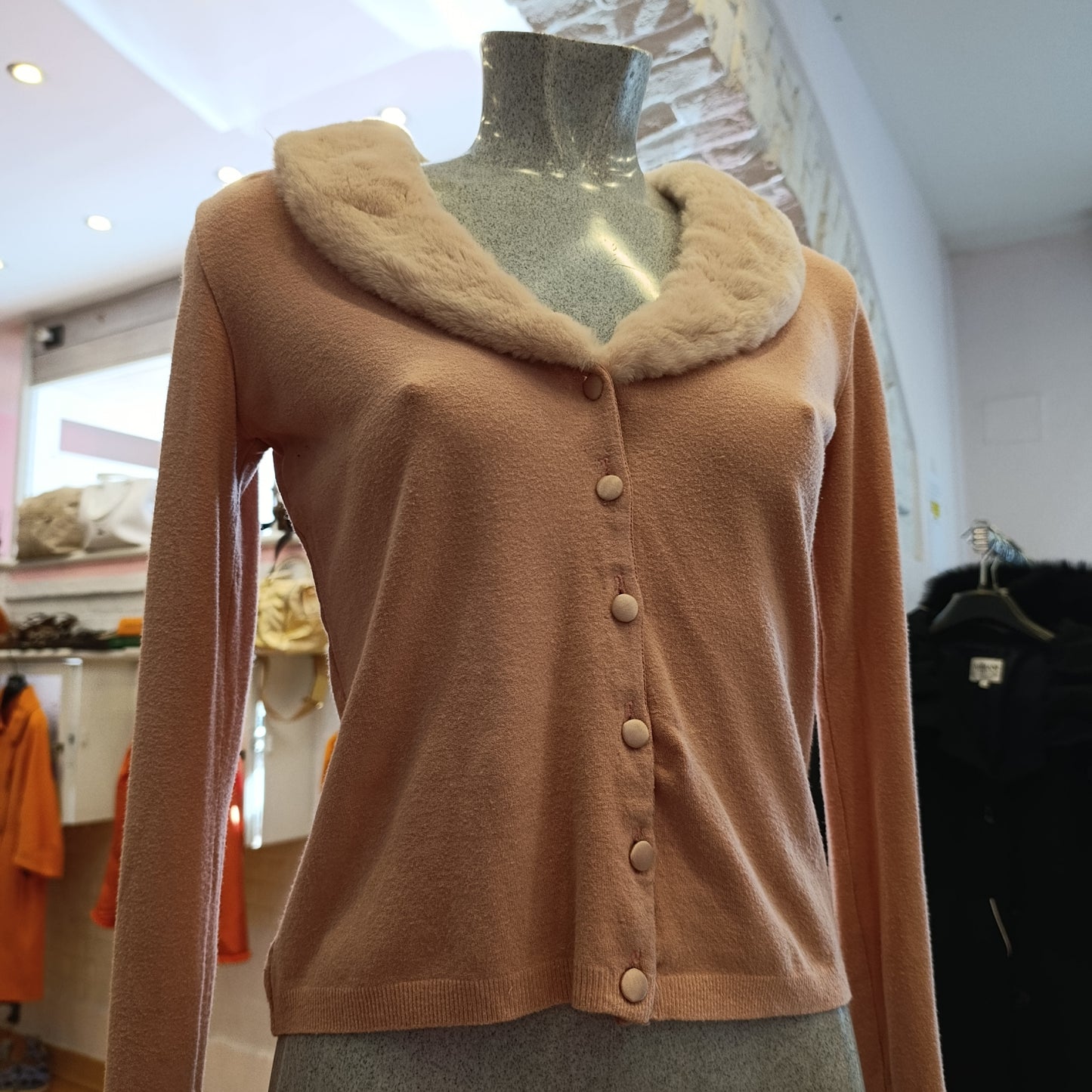 Maglioncino Blumarine rosa tenue tg42