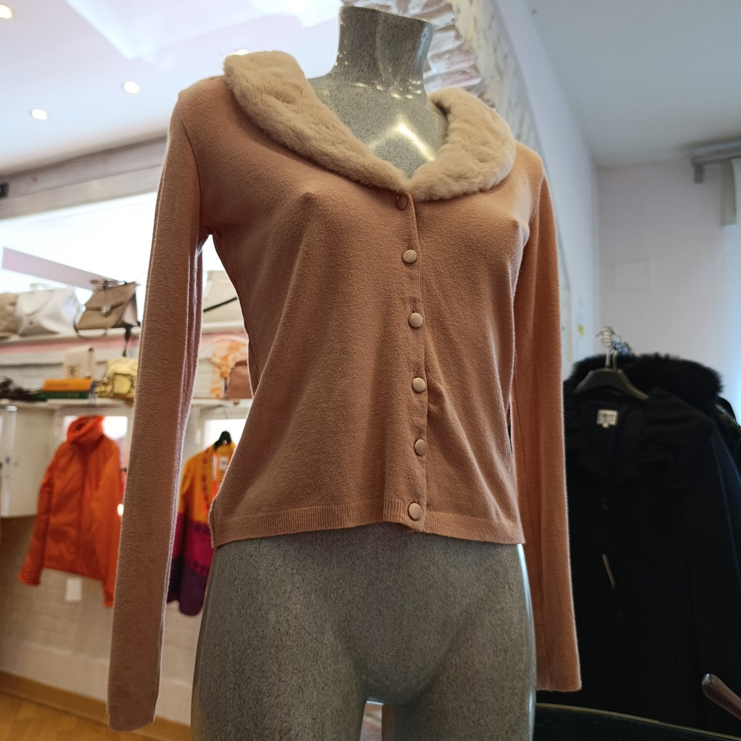 Maglioncino Blumarine rosa tenue tg42