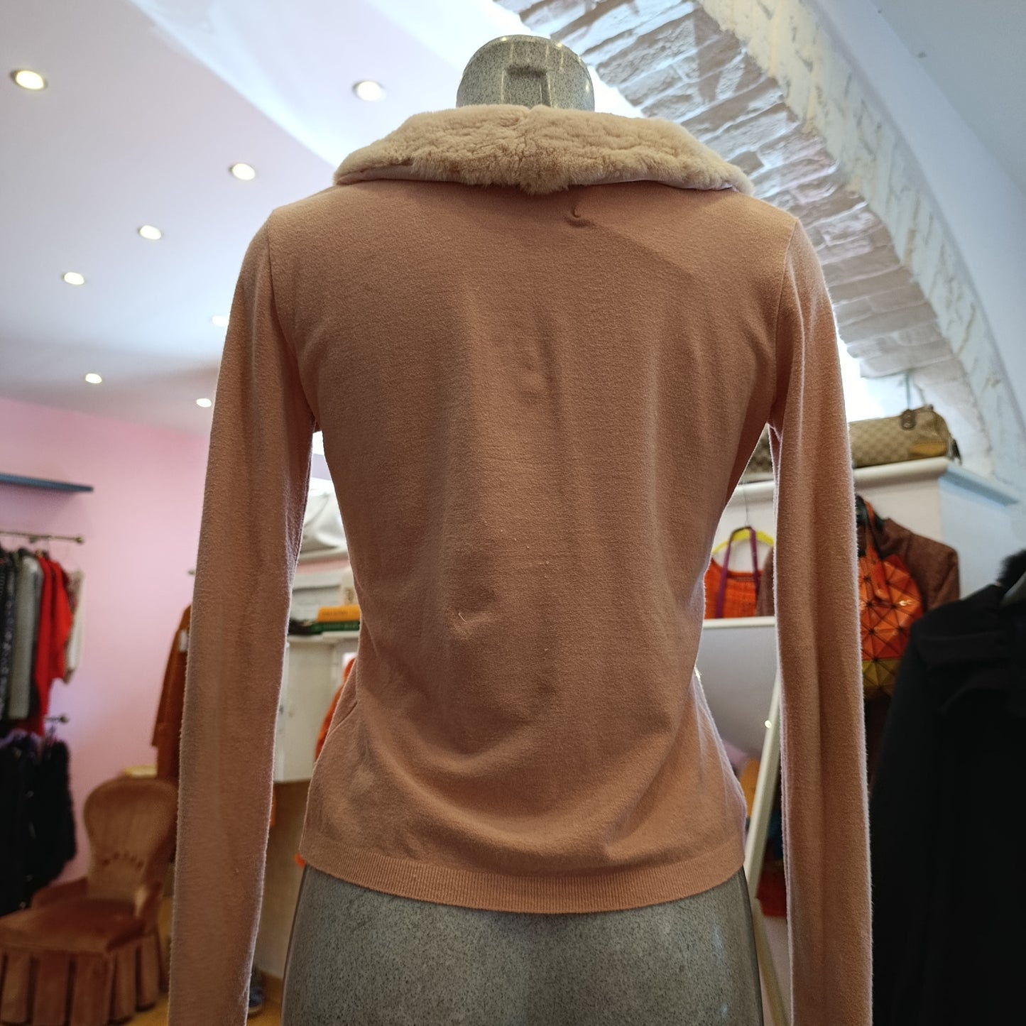 Maglioncino Blumarine rosa tenue tg42