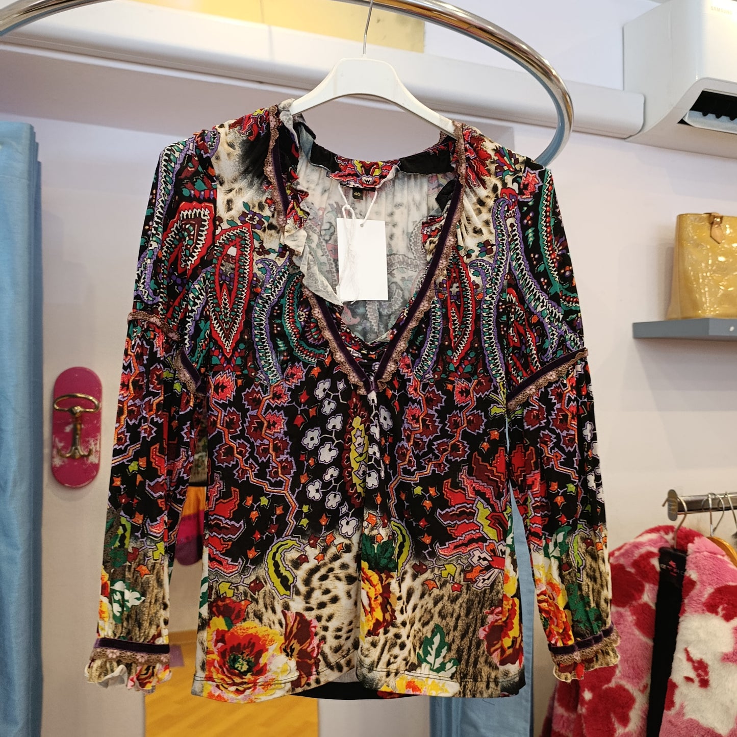 Maglia Roberto Cavalli multicolore tg 46