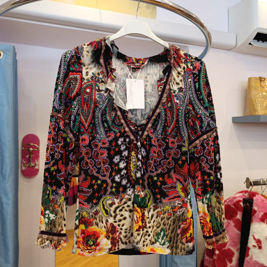 Maglia Roberto Cavalli multicolore tg 46