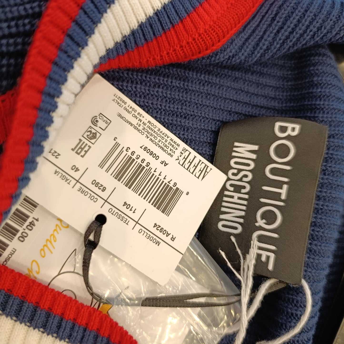 Maglione/giacchetta Moschino Boutique nuovo tg 40