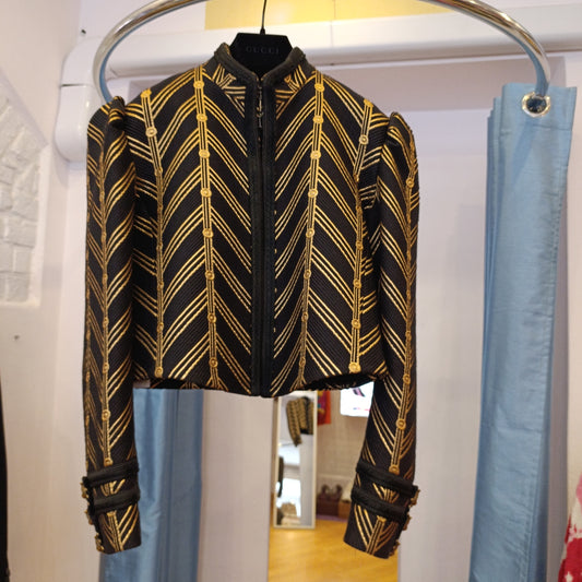 Giacca Gucci tg S black&gold