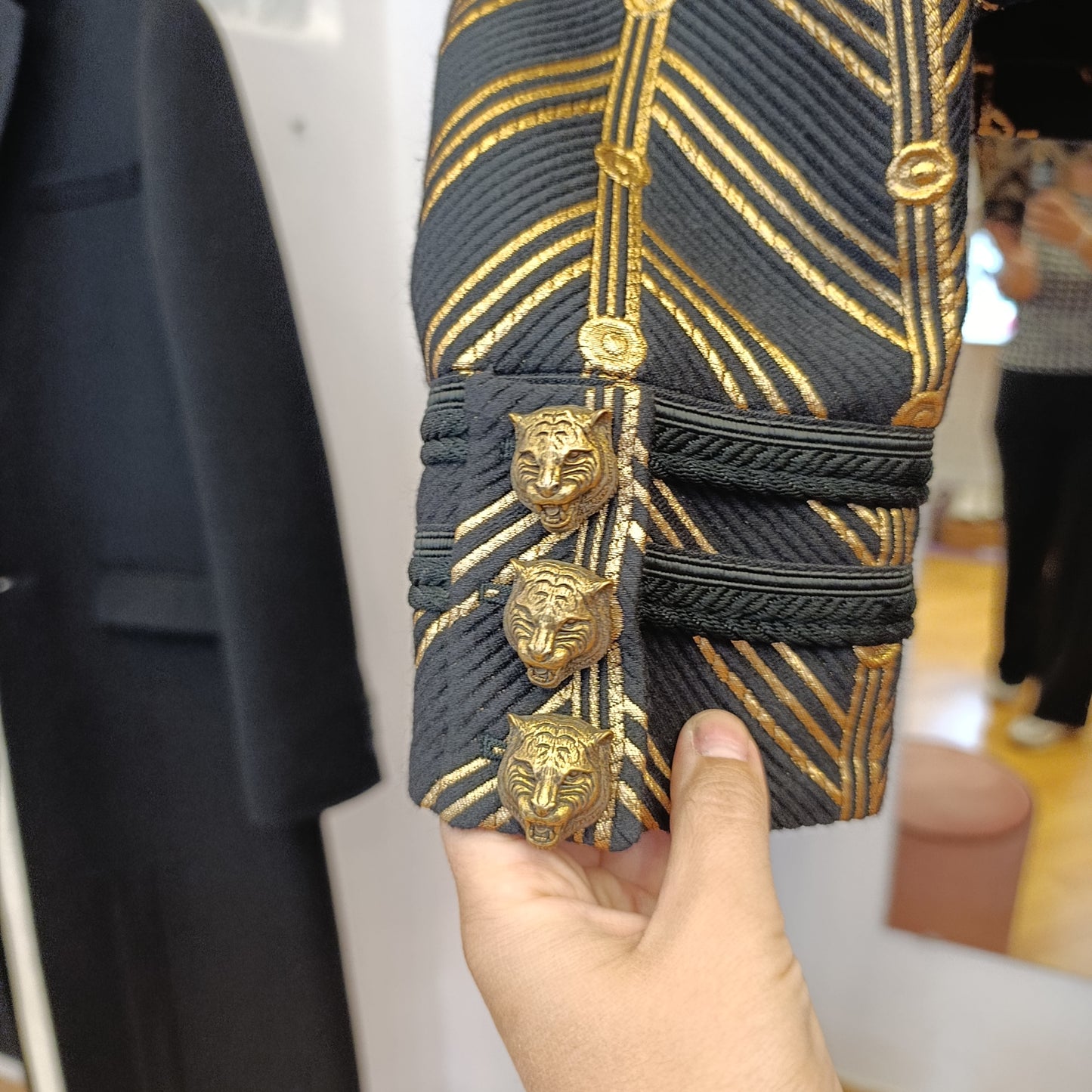 Giacca Gucci tg S black&gold