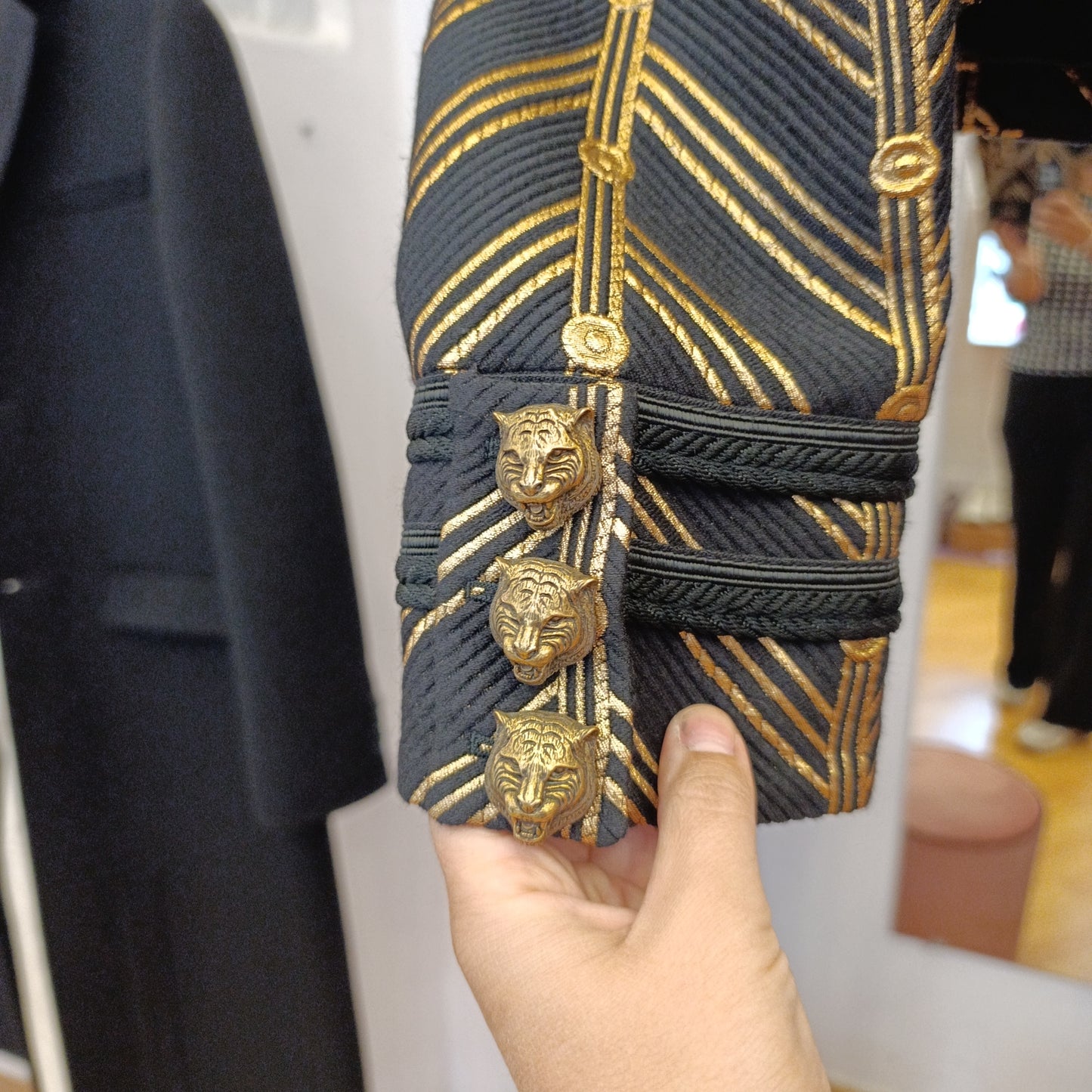 Giacca Gucci tg S black&gold