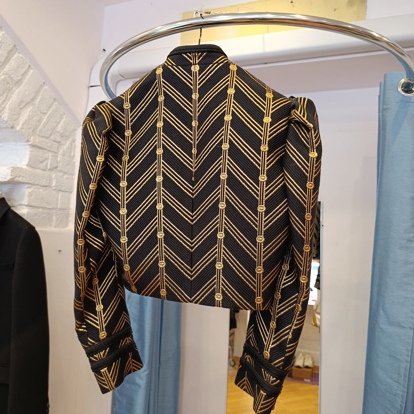 Giacca Gucci tg S black&gold
