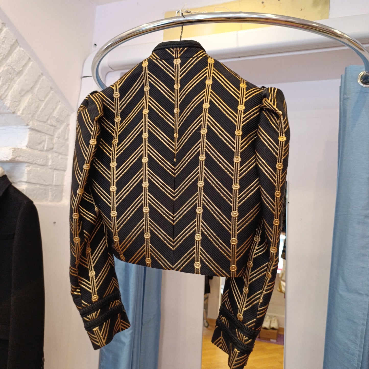 Giacca Gucci tg S black&gold