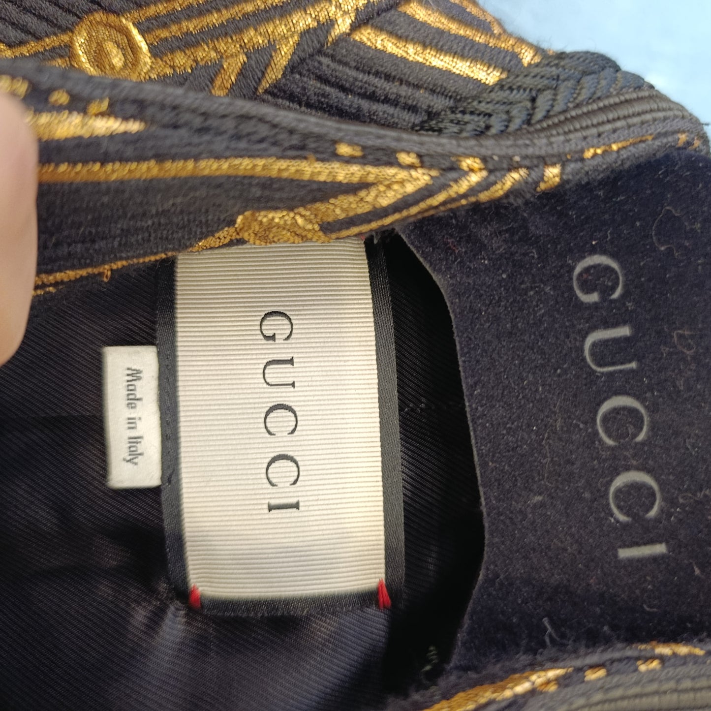 Giacca Gucci tg S black&gold
