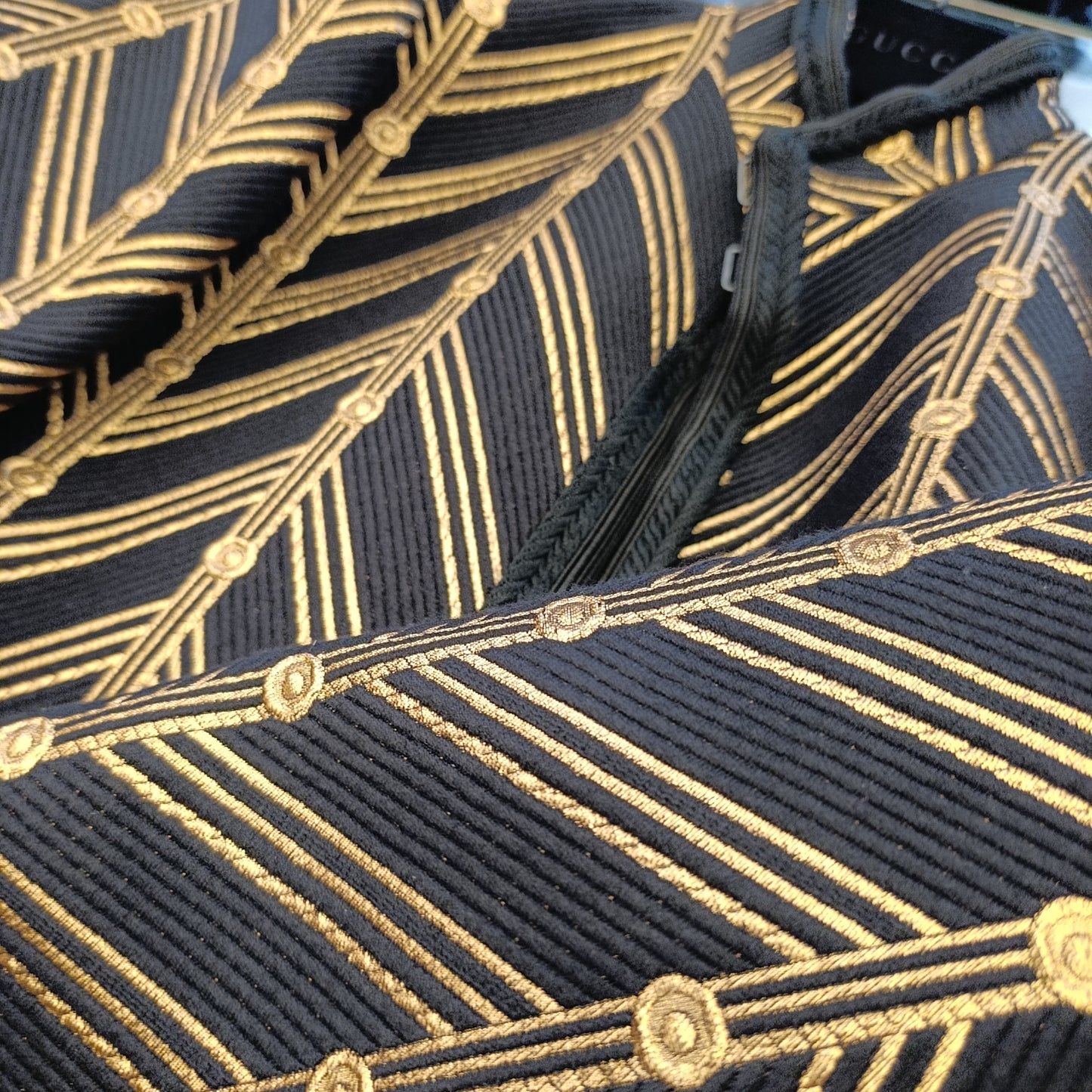 Giacca Gucci tg S black&gold