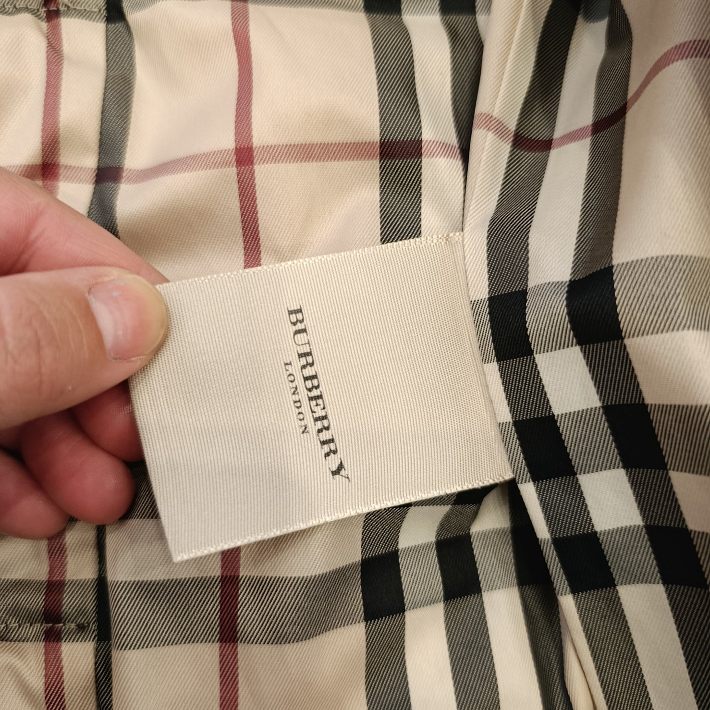Smanicato maschile Burberry tg XL