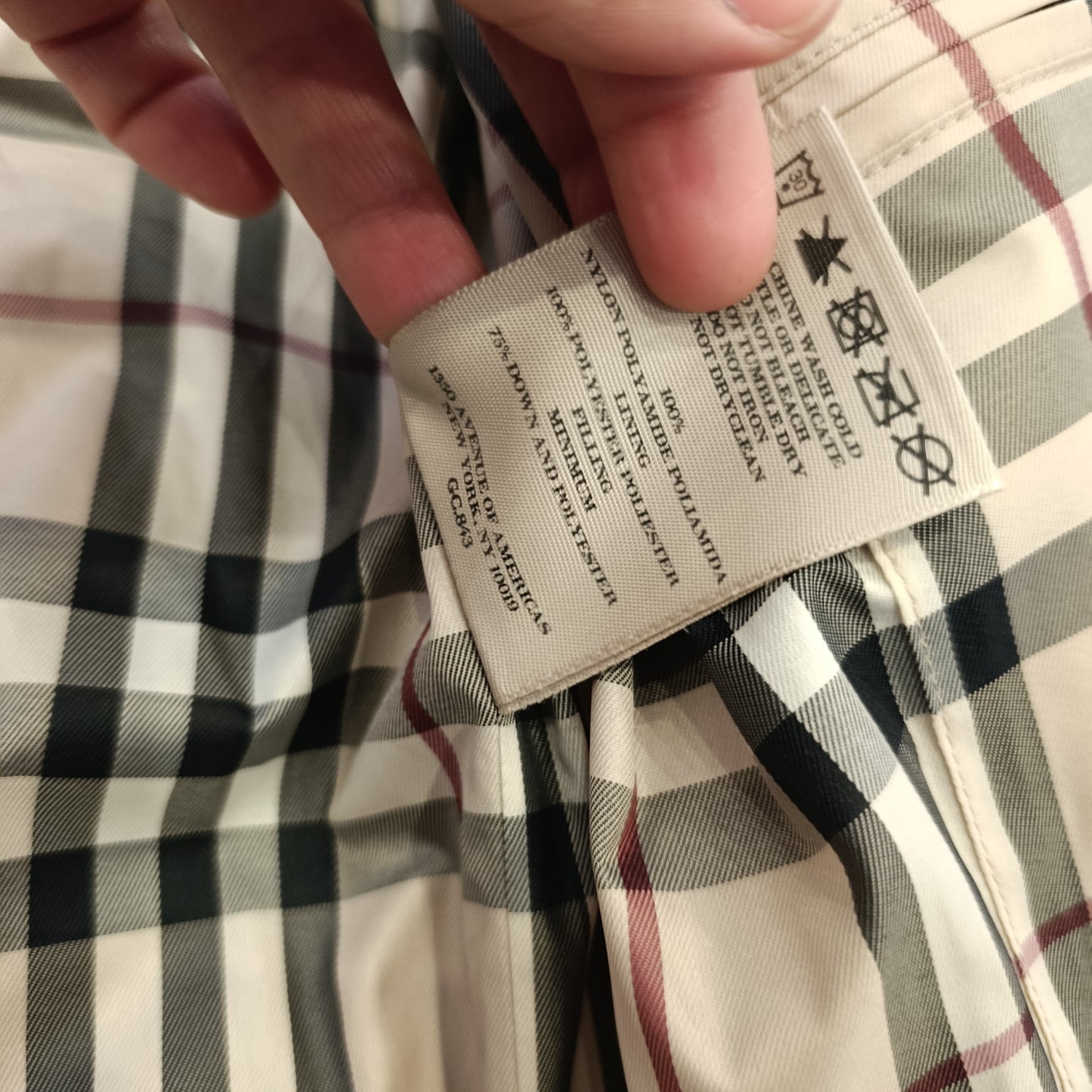 Smanicato maschile Burberry tg XL