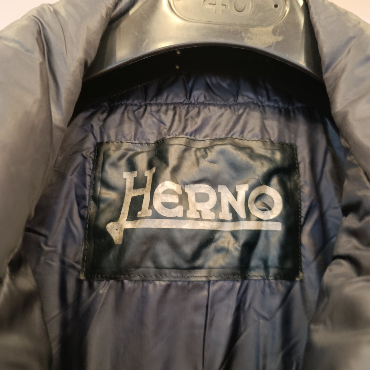 Piumino Herno tg 56 ridotta blu