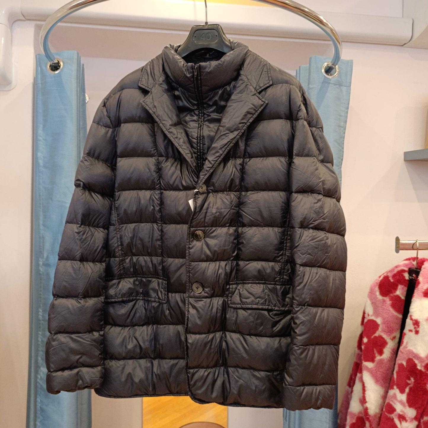Piumino Herno tg 56 ridotta blu