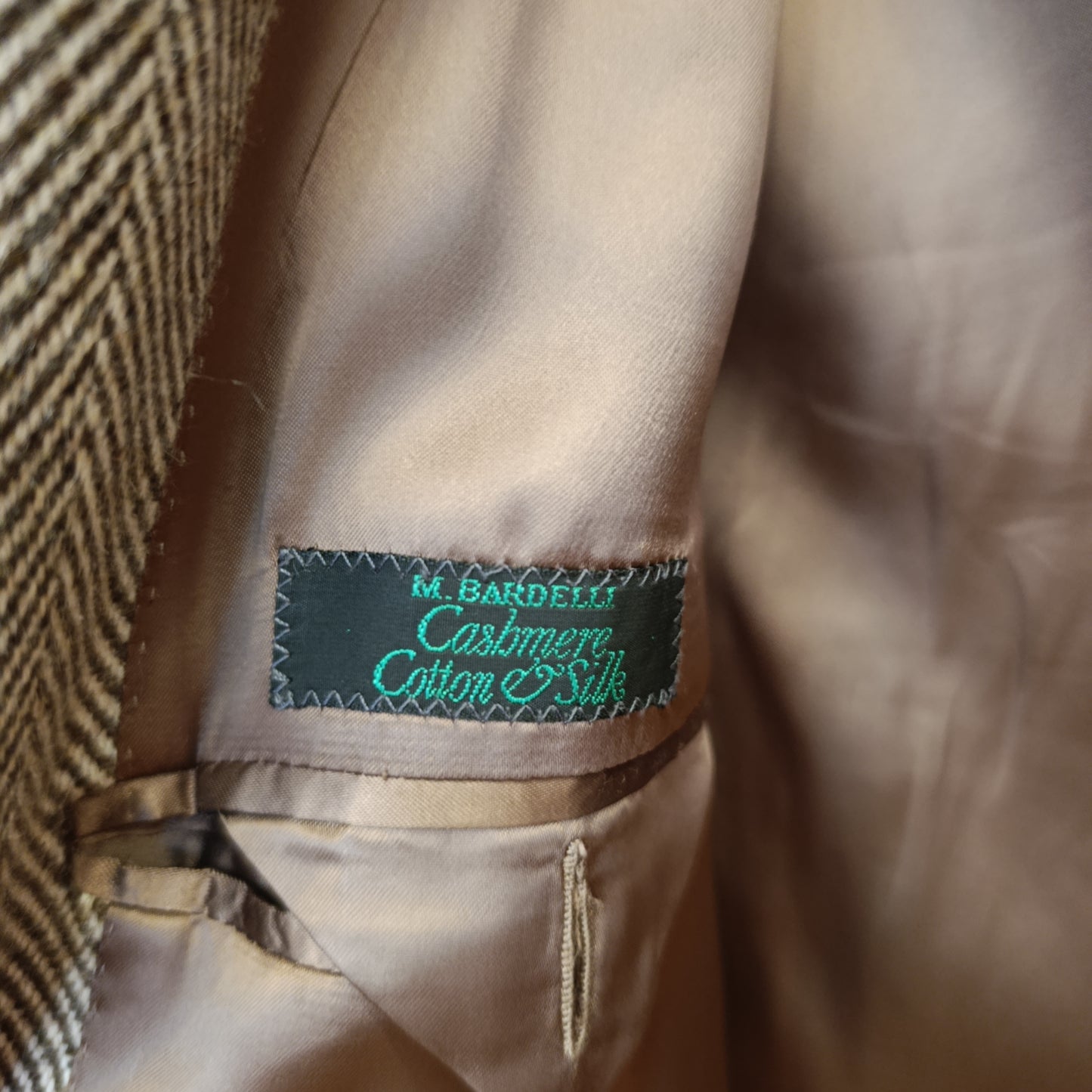 Cappotto vintage maschile tg L Bardelli
