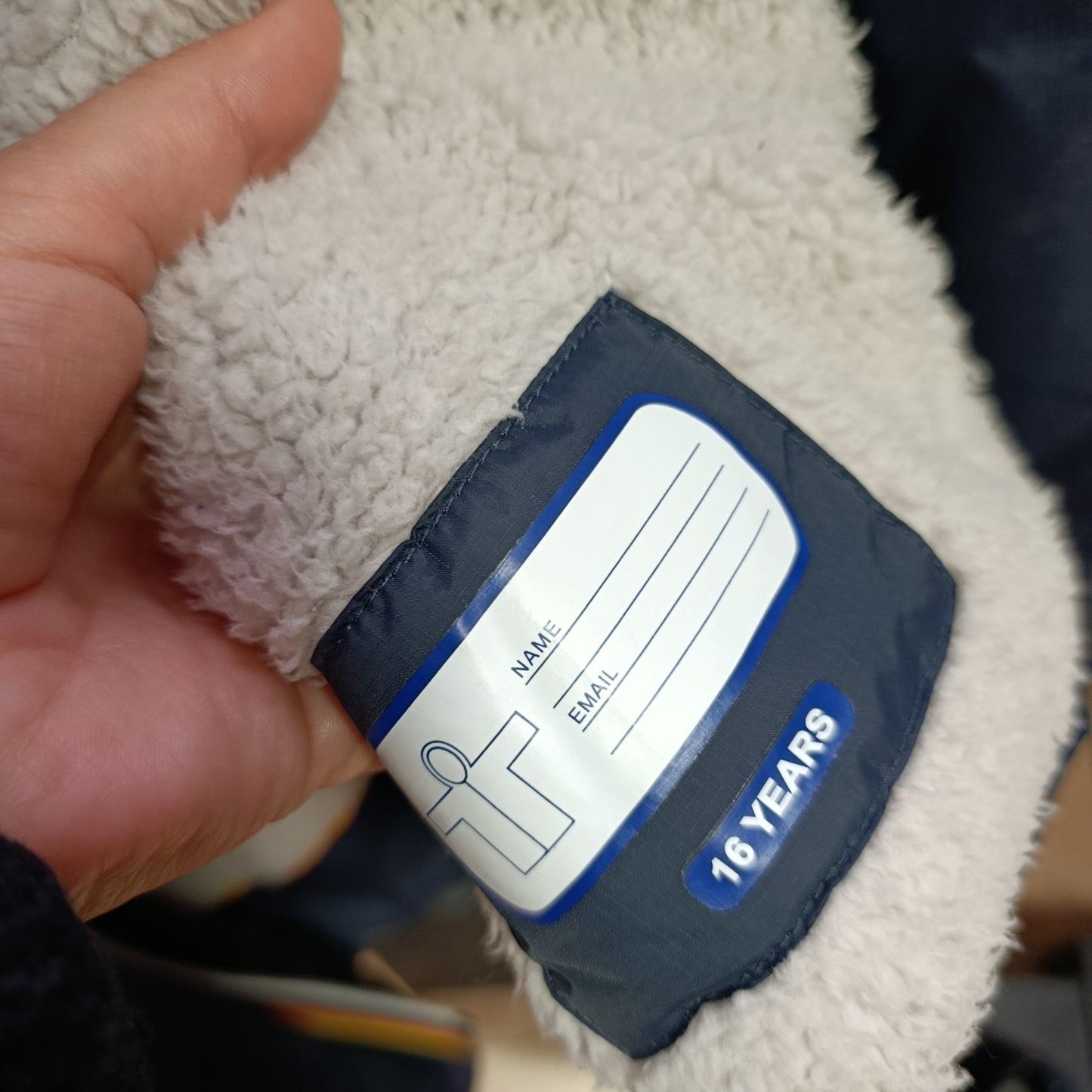 Giacca Kway tg 16 anni, vestibilità S maschile