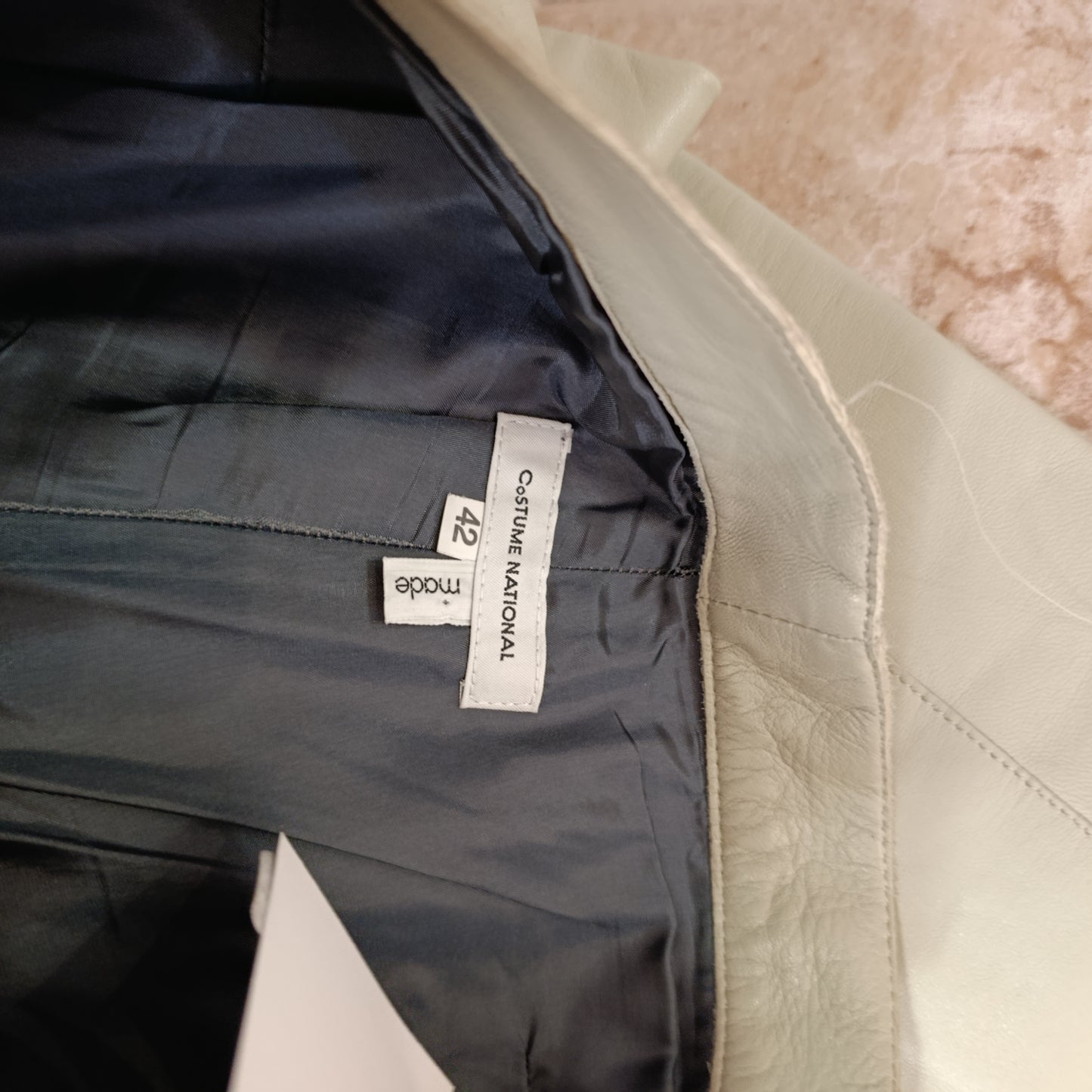 Pantalone pelle costume National tg 42